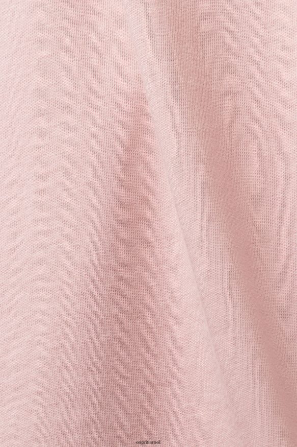 חולצות טריקו il Esprit גברים חולצת טי לוגו, 100% כותנה ורוד ישן X088P4589