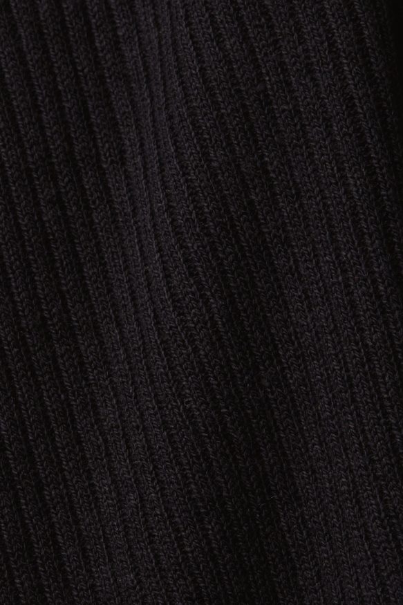 שמלות il Esprit נשים שמלת סריג בצלעות, תערובת פשתן שָׁחוֹר X088P4113