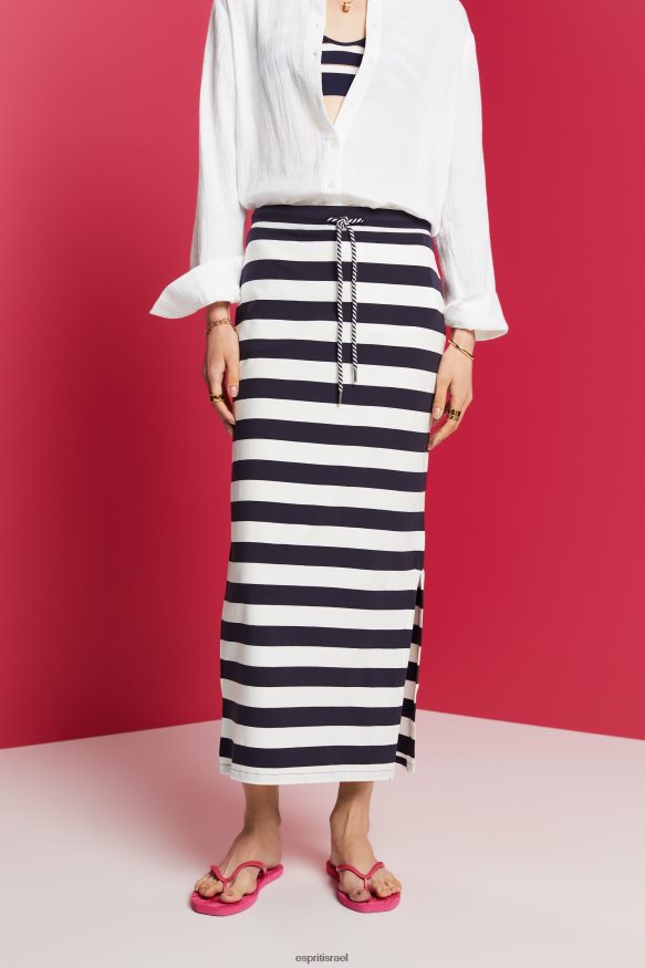 חצאיות il Esprit נשים חצאיות סרוגות חיל הים X088P4141