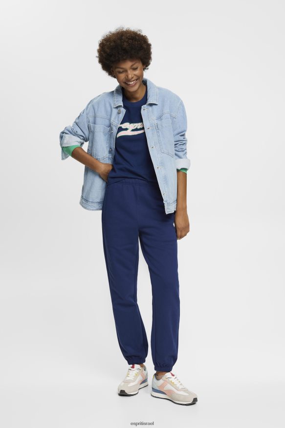 חולצות טריקו il Esprit נשים חולצת כותנה עם לוגו מודפס דְיוֹ X088P4145