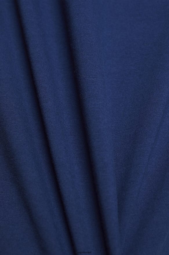 חולצות טריקו il Esprit נשים חולצת כותנה עם לוגו מודפס דְיוֹ X088P4145