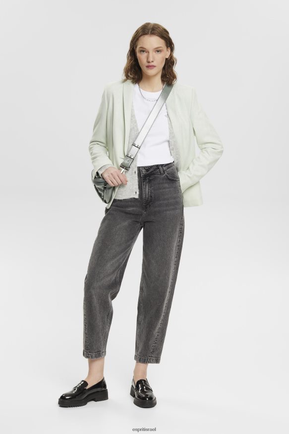 חולצות טריקו il Esprit נשים חולצת טריקו מכותנה עם לוגו רקום לבן X088P4147