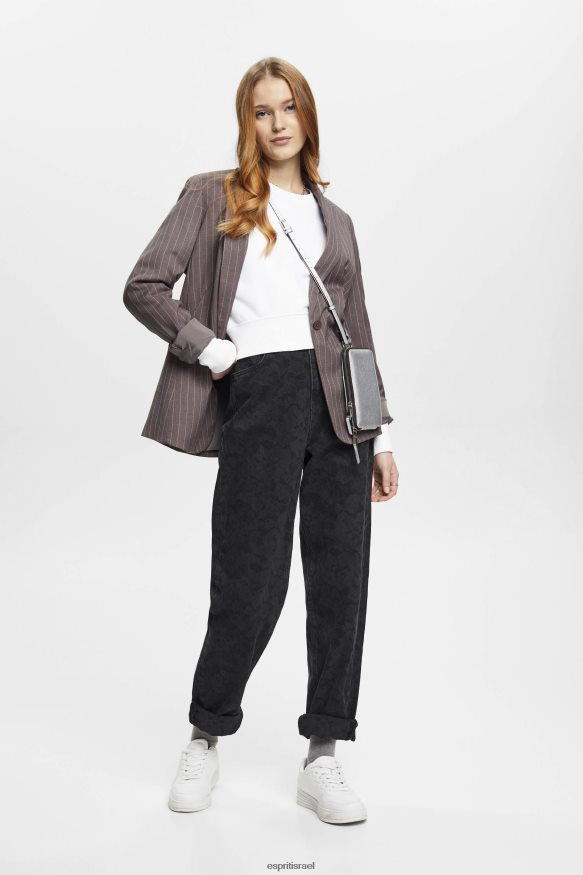 סווטשירטים וקפוצ'ונים il Esprit נשים סווטשירט קצוץ לבן X088P4153