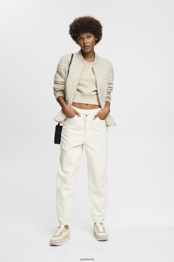 סווטשירטים וקפוצ'ונים il Esprit נשים סווטשירט קצוץ חום בהיר X088P4154