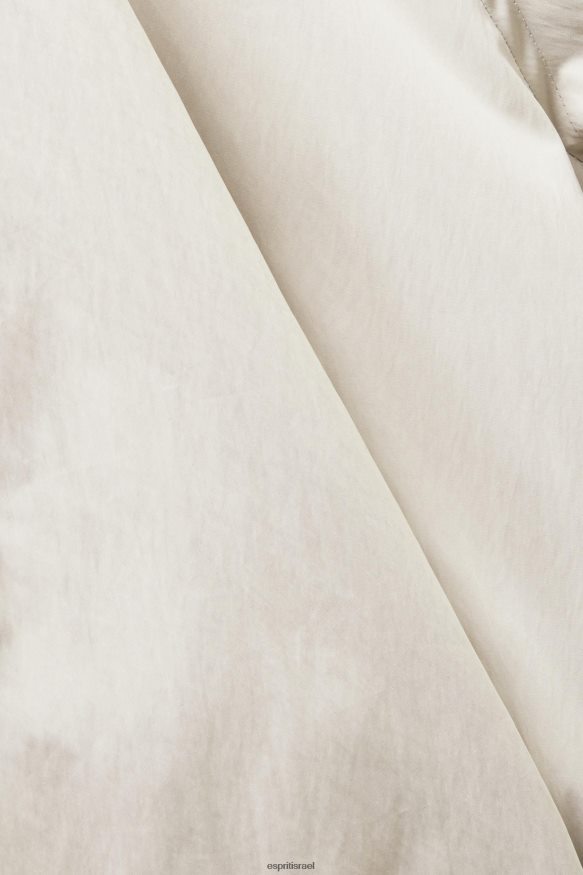 מעילים il Esprit נשים מעיל טרנץ' כפול חזה חום בהיר X088P4266