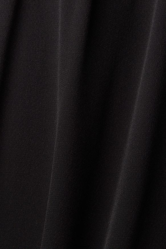 שמלות il Esprit נשים שמלת צווארון סטנד אפ שָׁחוֹר X088P4424