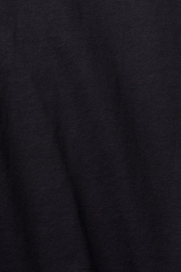 חולצות טריקו il Esprit נשים חולצת טריקו צווארון כותנה שָׁחוֹר X088P4454