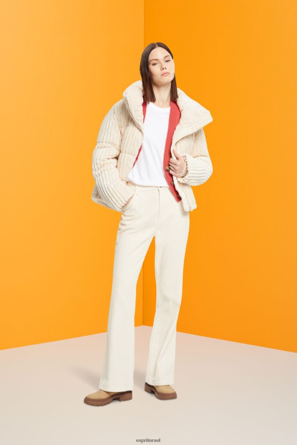 חולצות טריקו il Esprit נשים חולצת טריקו צווארון כותנה לבן X088P4456