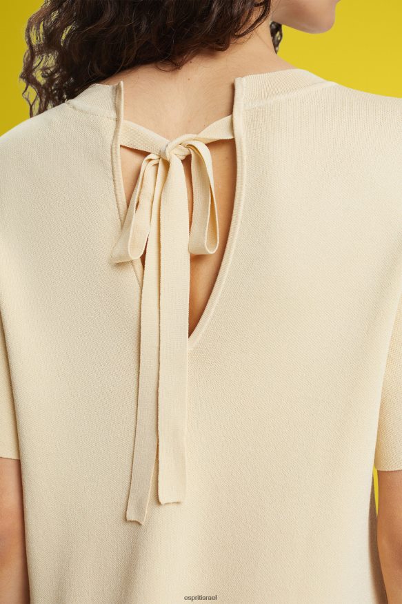 שמלות il Esprit נשים שמלת פפלום קפלים חוֹל X088P4489