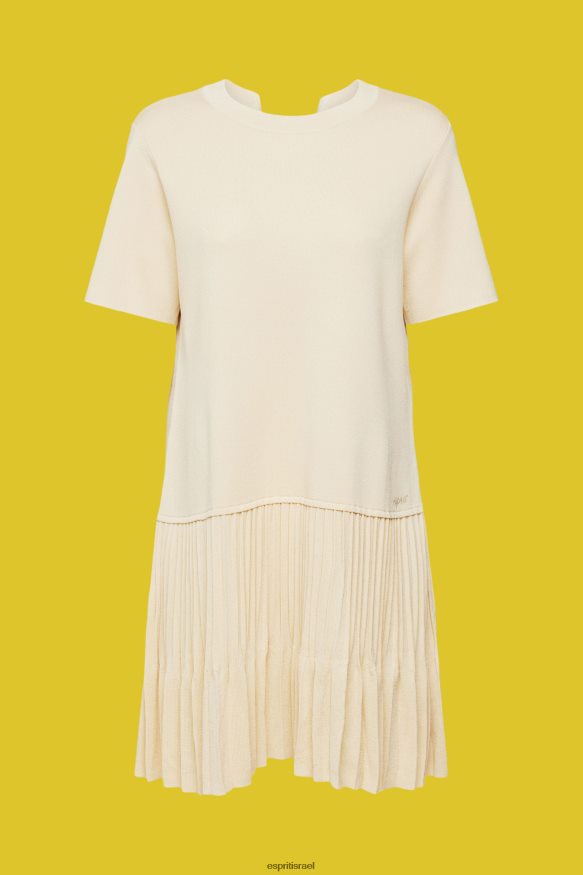 שמלות il Esprit נשים שמלת פפלום קפלים חוֹל X088P4489