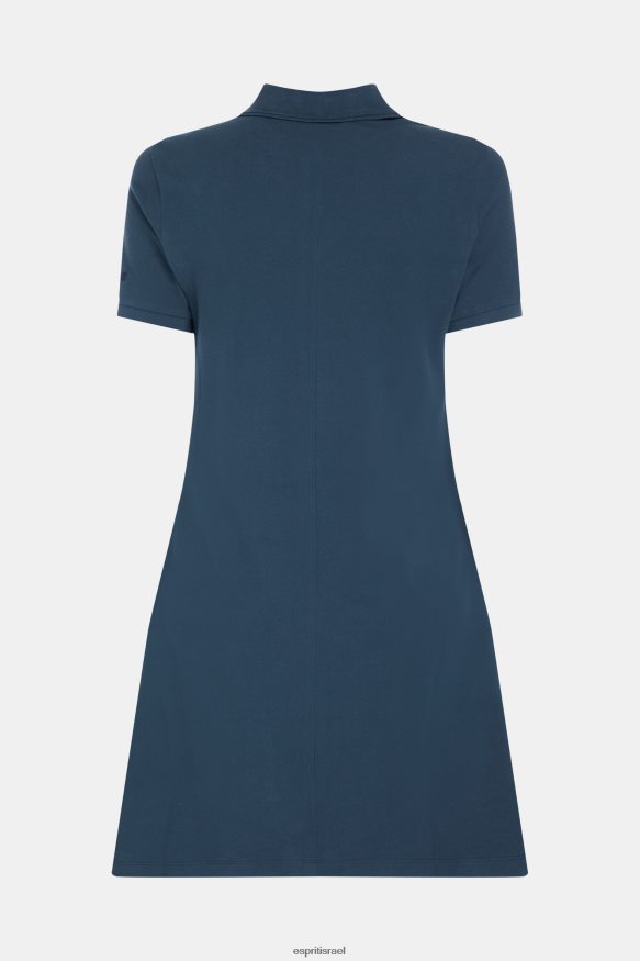 שמלות il Esprit נשים שמלת פולו קלאסית של מועדון טניס דולפינים חיל הים X088P4506