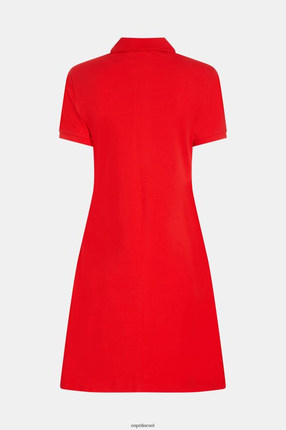 שמלות il Esprit נשים שמלת פולו קלאסית של מועדון טניס דולפינים אָדוֹם X088P4507