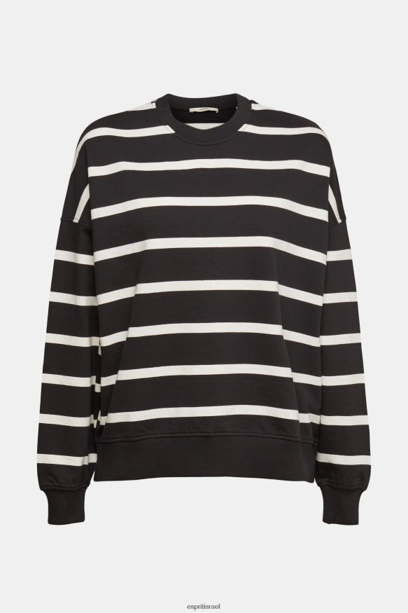 סווטשירטים וקפוצ'ונים il Esprit נשים סווטשירט פסים שָׁחוֹר X088P4521