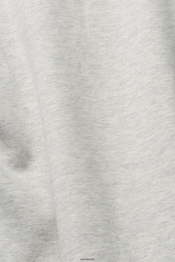 סווטשירטים וקפוצ'ונים il Esprit נשים סווטשירט קז'ואל סלוגן אפור בהיר X088P4540