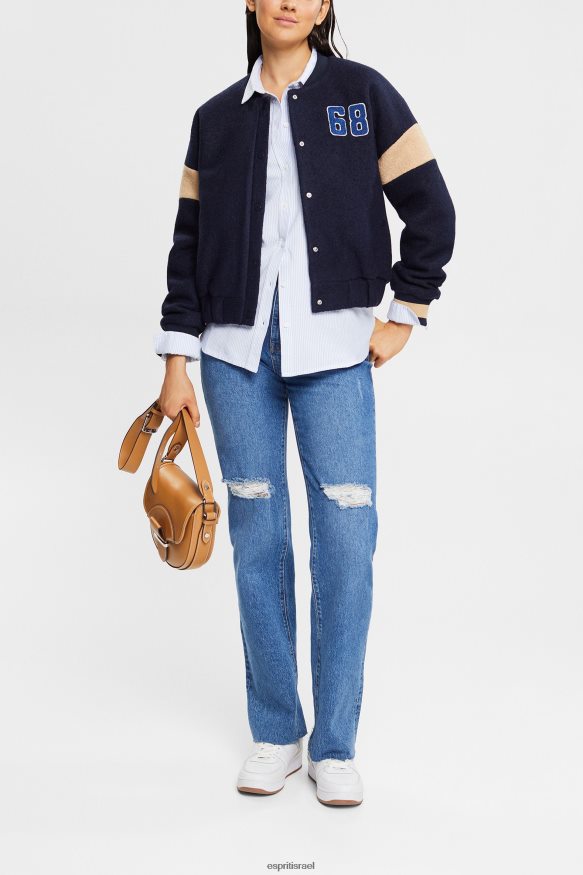 חולצות il Esprit נשים חולצת פסים כחול בהיר X088P4552