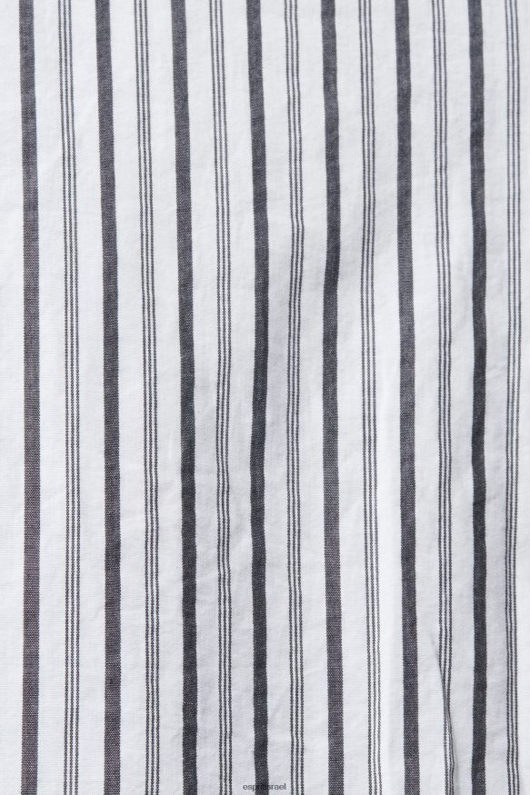 חולצות il Esprit גברים חולצת פסים לבן X088P4786