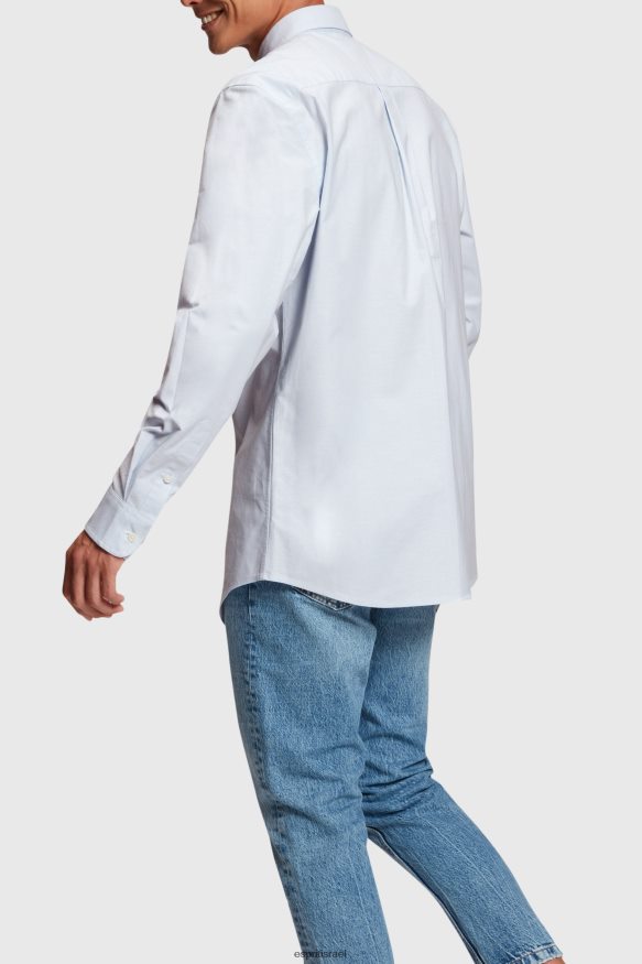 חולצות il Esprit גברים חולצת אוקספורד בכושר רגיל כחול בהיר X088P4800