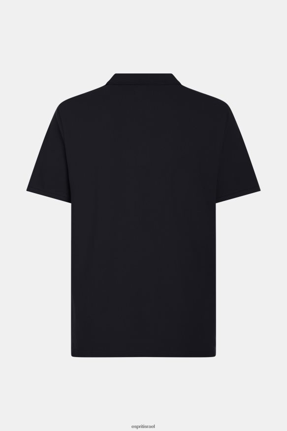 פולו il Esprit גברים מועדון טניס דולפינים פולו קלאסי שָׁחוֹר X088P4891