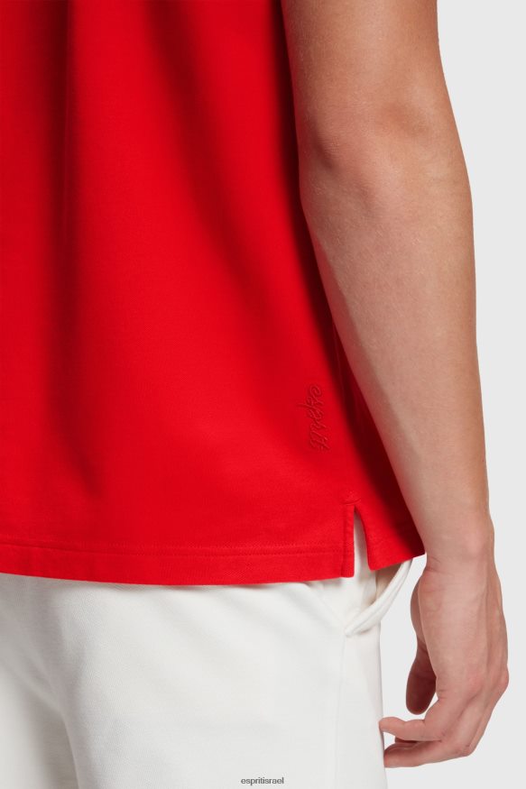 פולו il Esprit גברים מועדון טניס דולפינים פולו קלאסי אָדוֹם X088P4896