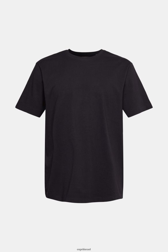 חולצות טריקו il Esprit גברים חולצת טי פשוטה שָׁחוֹר X088P4928