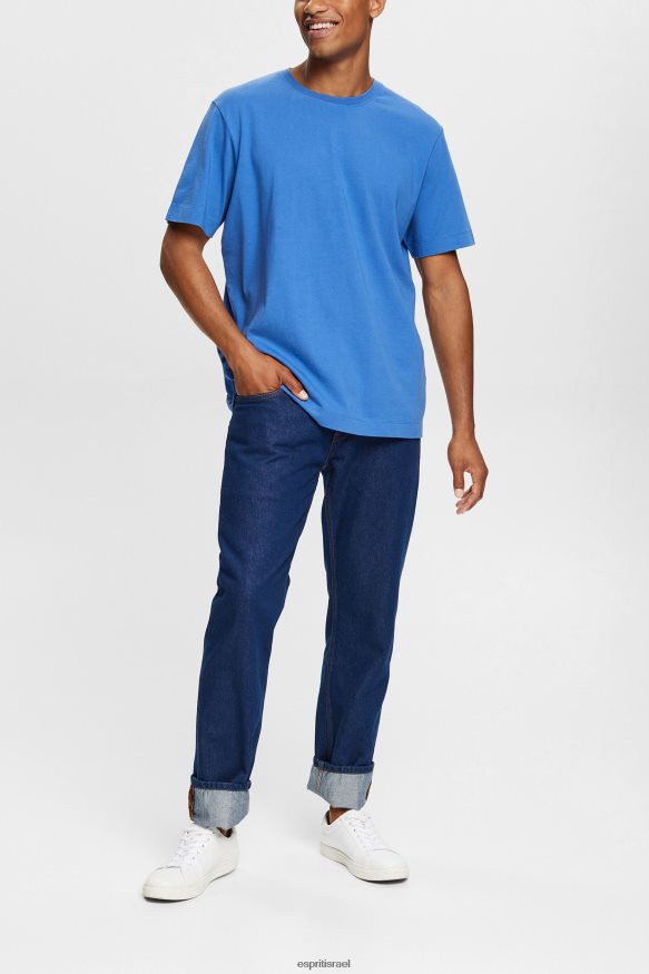 חולצות טריקו il Esprit גברים חולצת טי פשוטה כְּחוֹל X088P4931