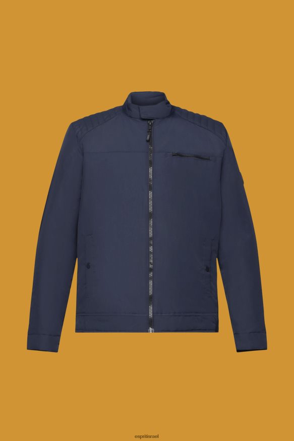 ז'קטים il Esprit גברים מעיל ripstop דוחה מים חיל הים X088P4712