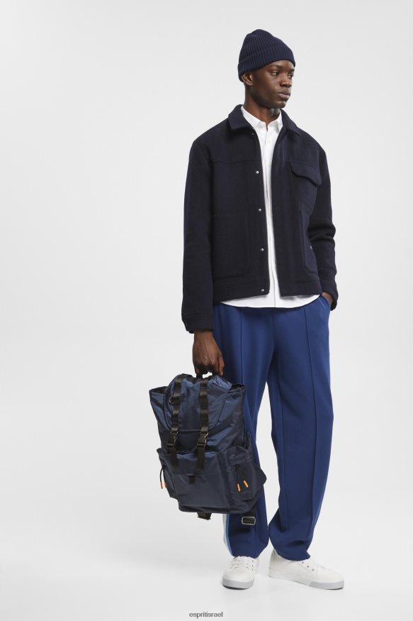 אביזרים il Esprit גברים תיק גב ripstop כחול בנזין X088P4762