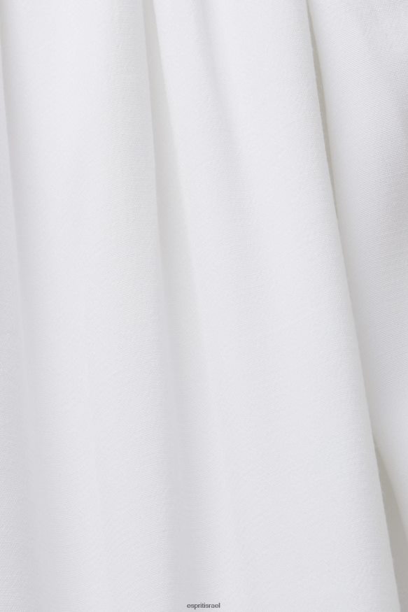 שמלות il Esprit נשים שמלת רצועות עם חלוק, tencel לבן X088P4203